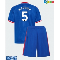 Manchester United Harry Maguire #5 Gostujuci Dres za djecu 2026-27 Kratak Rukav (+ Kratke hlače)